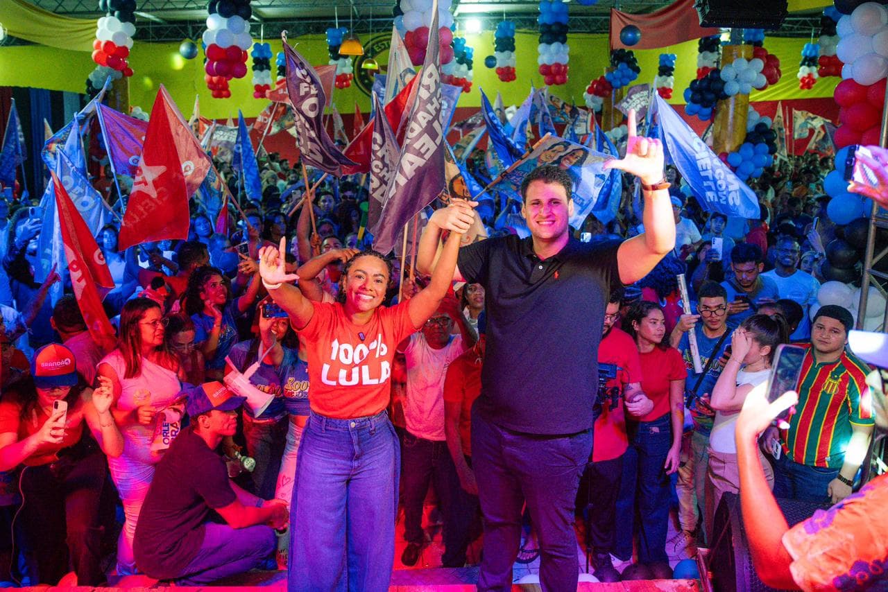 Com mais de 2 mil pessoas, Cricielle recebe Orleans Brandão em grande encontro no São Francisco
