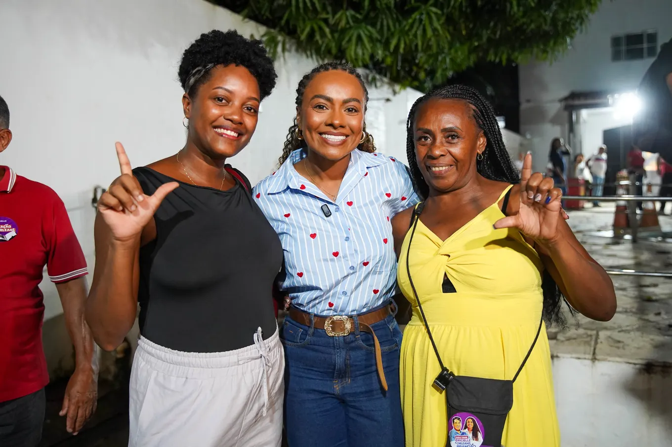 Cricielle com Maria das Graças